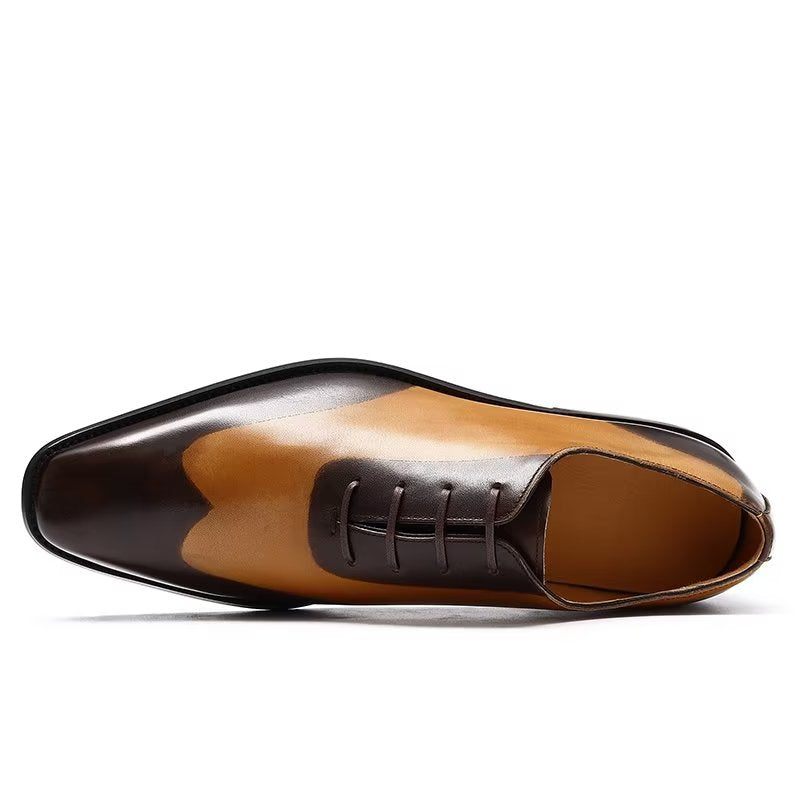 Formale Herrenschuhe Oxford-kleiderschuhe - Kaffee