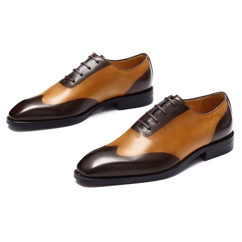 Formale Herrenschuhe Oxford-kleiderschuhe - Kaffee