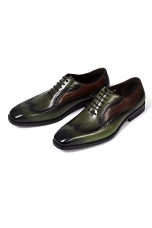 Herren-formelle Schuhe Premium-komfort-schnürschuhe Aus Leder
